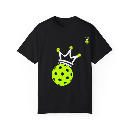 Black Pickleball Crown Unisex T-Shirt